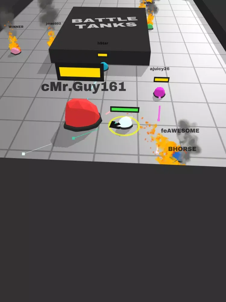 BattleTanks.io iPad  스크린샷