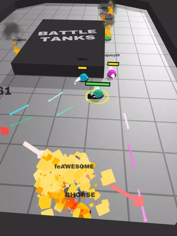 BattleTanks.io iPad  스크린샷