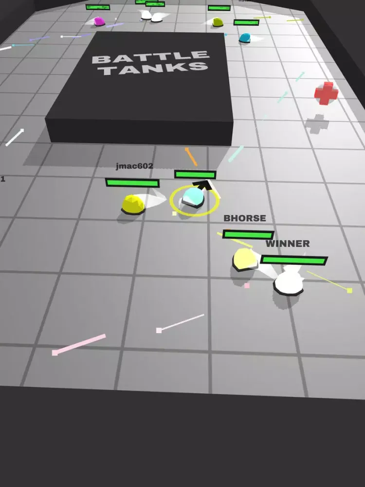 BattleTanks.io iPad  스크린샷