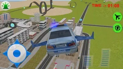 Flying Police Driver 3d Simulator স্ক্রিনশট