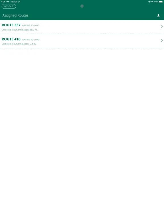 Zrzuty ekranu Routeranger Navigator iPad 