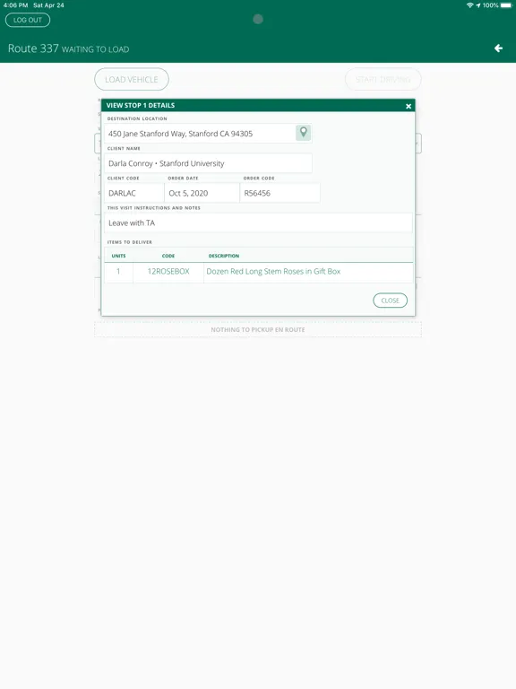 Zrzuty ekranu Routeranger Navigator iPad 