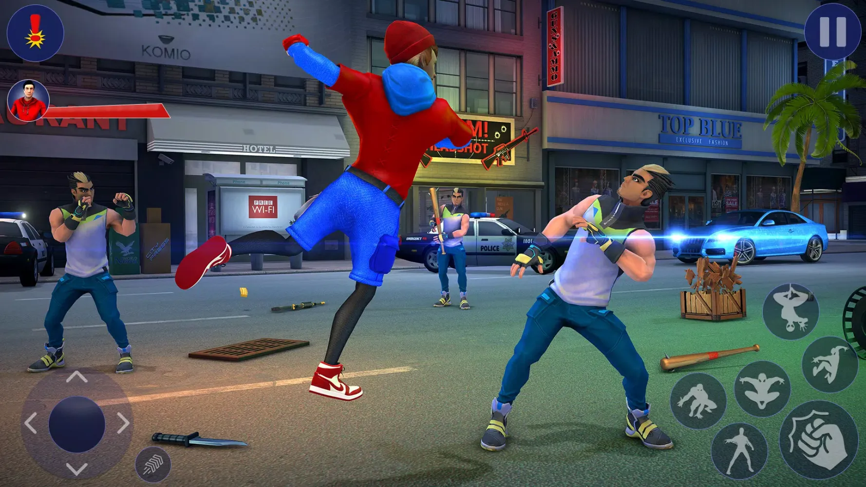 Flying Spider Fight Hero Games Screenshots