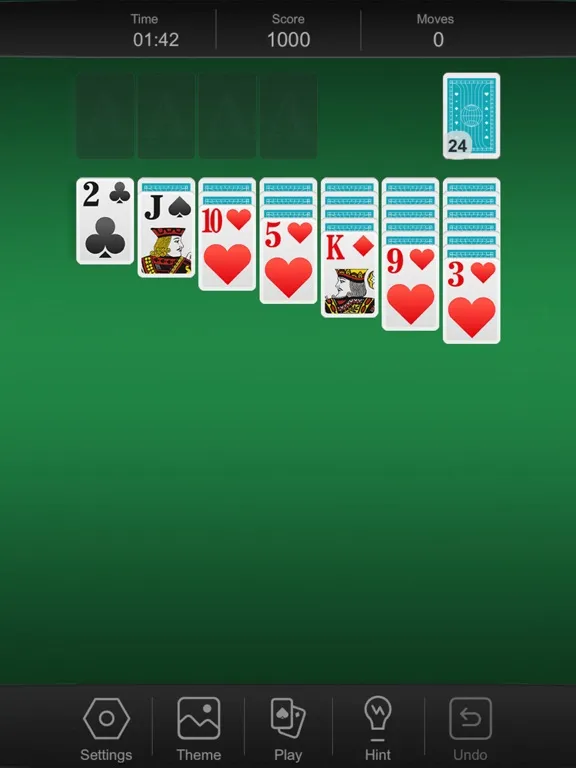 Screenshot di Solitaire Instant Play iPad 