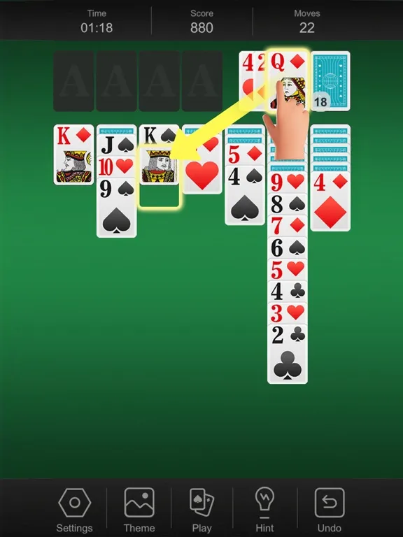 Screenshot di Solitaire Instant Play iPad 