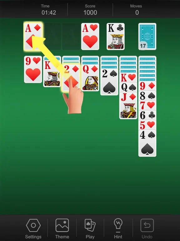 Screenshot di Solitaire Instant Play iPad 