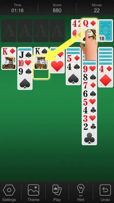 Screenshot di Solitaire Instant Play
