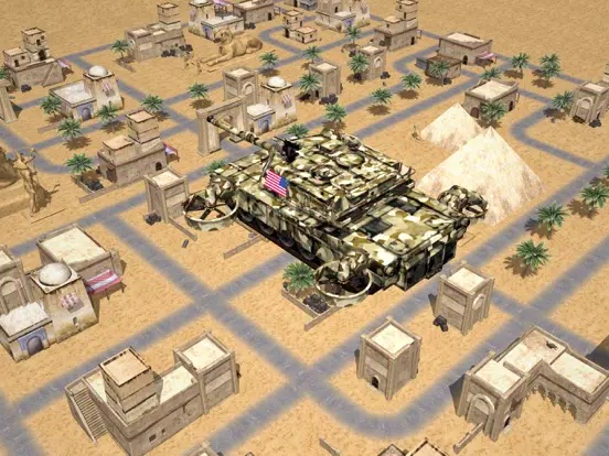 Zrzuty ekranu Flying World Tank war 3d Simulator iPad 