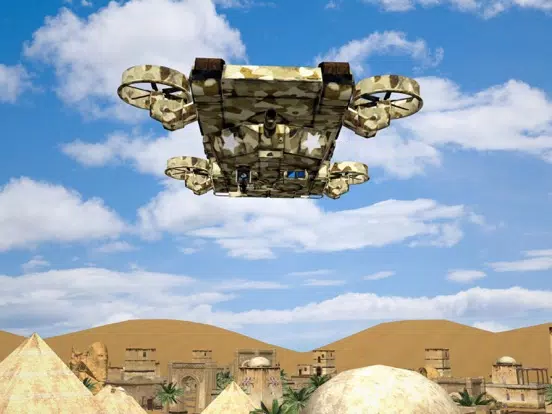 Zrzuty ekranu Flying World Tank war 3d Simulator iPad 