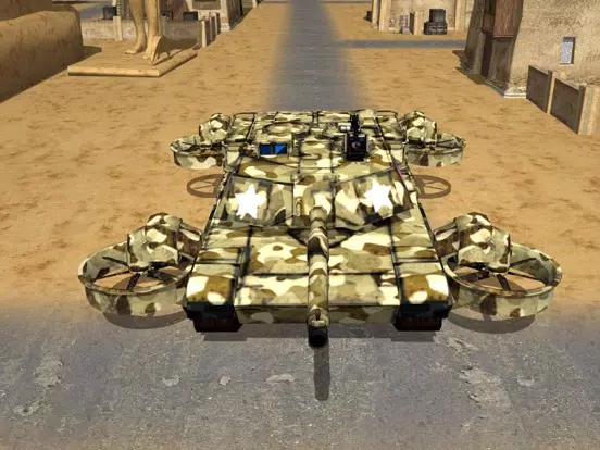 Zrzuty ekranu Flying World Tank war 3d Simulator iPad 