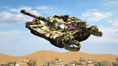 Zrzuty ekranu Flying World Tank war 3d Simulator