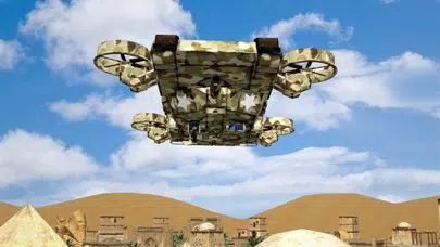 Zrzuty ekranu Flying World Tank war 3d Simulator