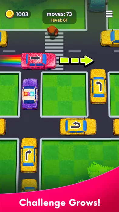 Tangkapan skrin Car Out! Parking Spot Games
