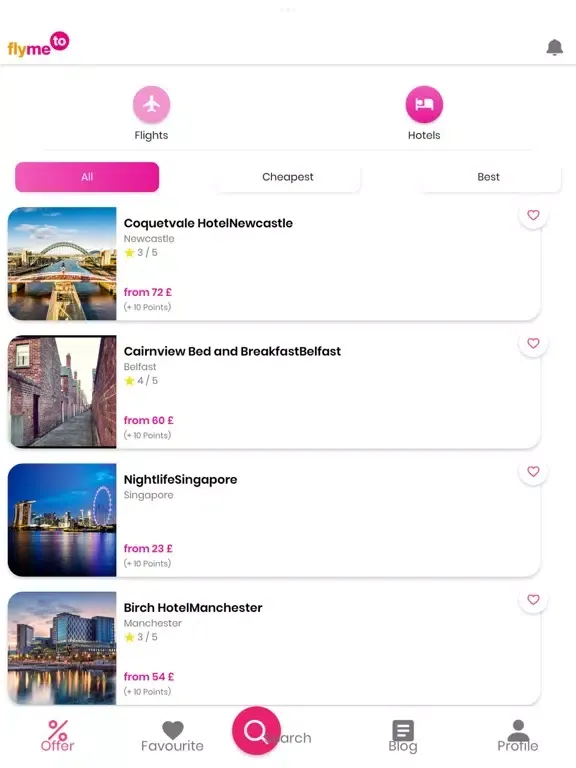 Flymeto - Easier travel iPad  स्क्रीनशॉट