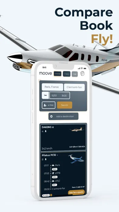 Zrzuty ekranu Moove - Fly Different