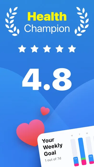 Скриншоты Yuka — My Daily Water Tracker