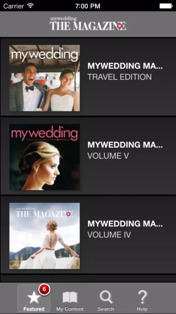 Tangkapan skrin mywedding The Magazine