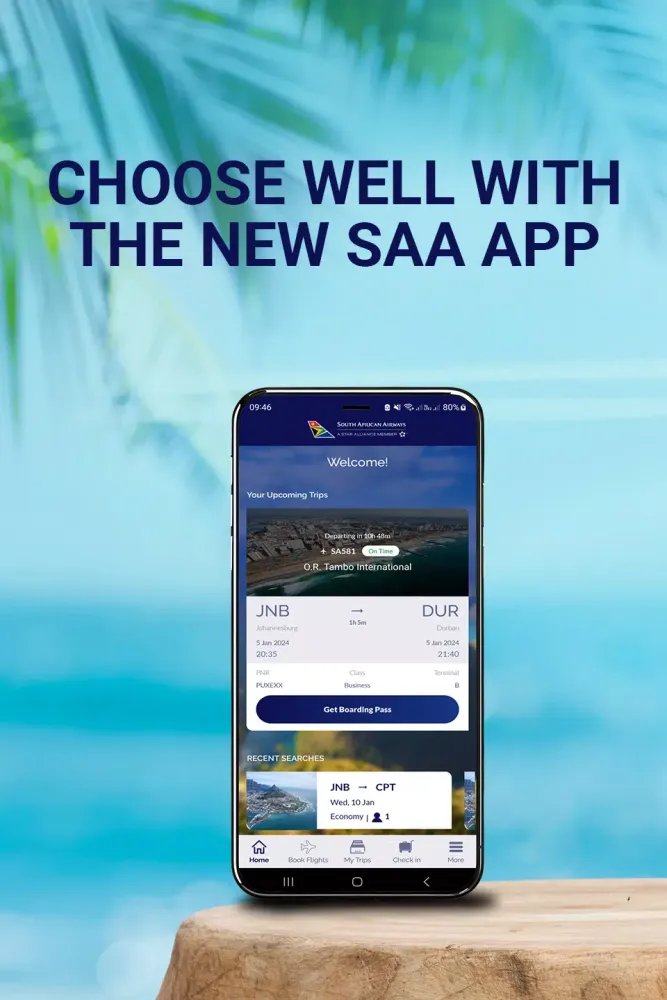 South African Airways Screenshots
