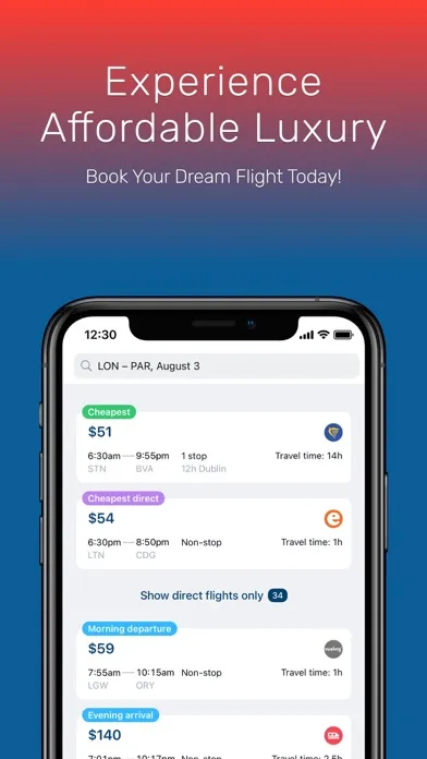 Fly Ticket Flight Booking應用截圖