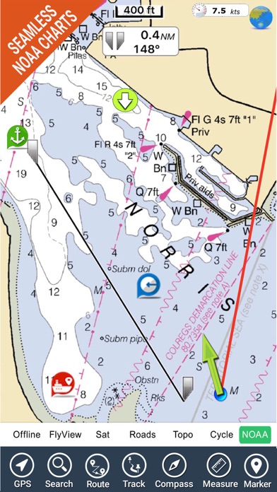 Tangkapan layar Florida Nautical Charts GPS HD