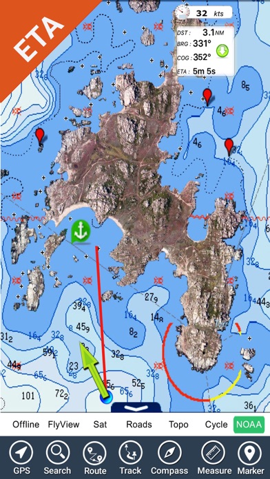 Tangkapan layar Florida Nautical Charts GPS HD