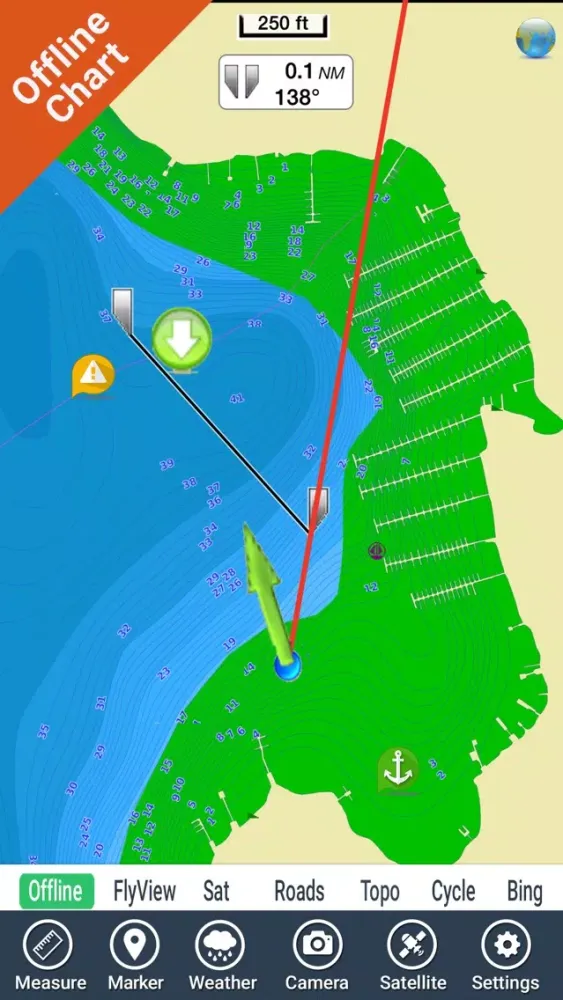 Candlewood Lake HD Connecticut GPS Map Navigator Ekran Görüntüleri