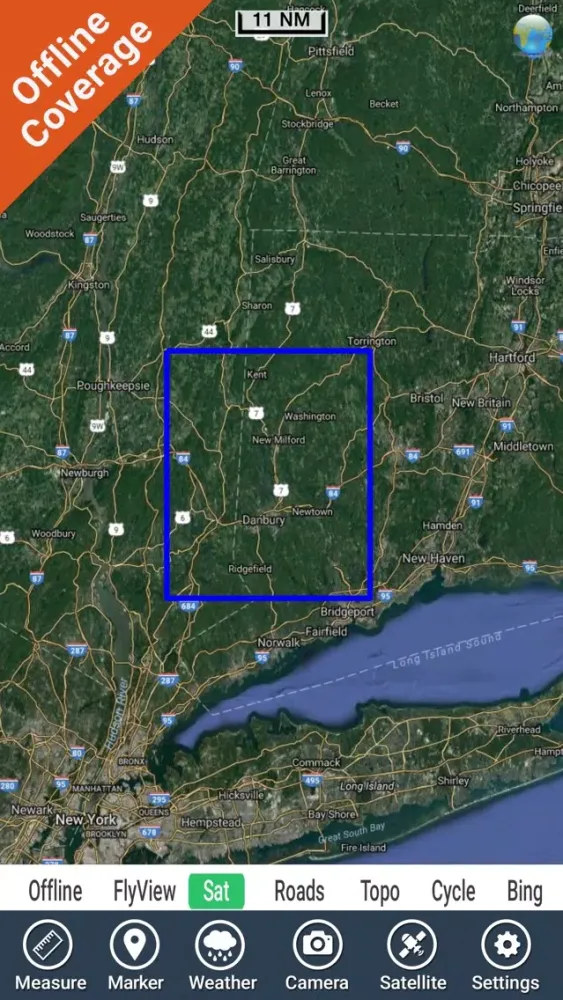 Candlewood Lake HD Connecticut GPS Map Navigator Ekran Görüntüleri