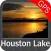 Lake Houston Texas GPS fishing map offline