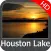 Lake Houston Texas HD GPS fishing map offline