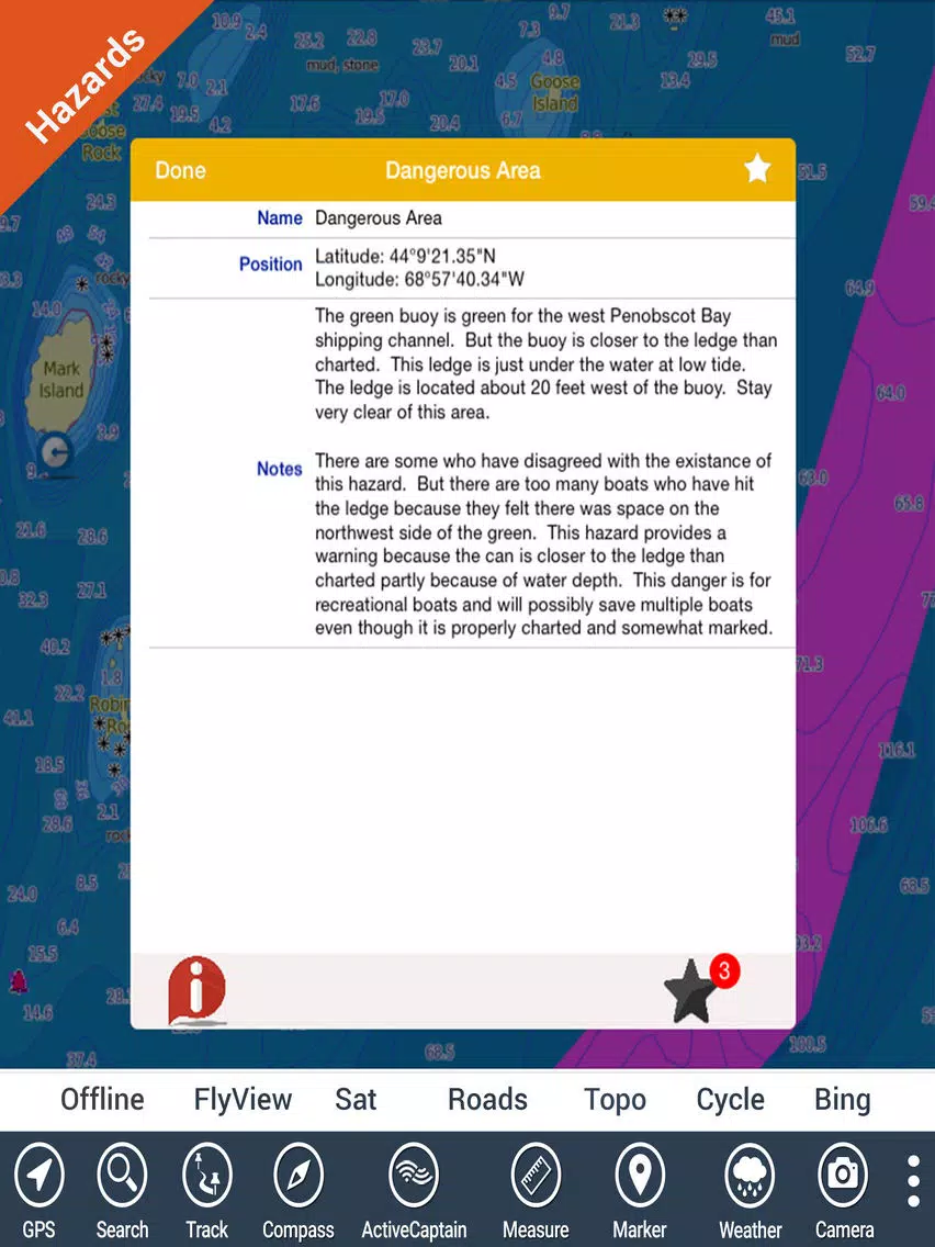 Lake Okeechobee Florida HD GPS fishing chart iPad  Screenshots