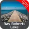 Ray Roberts Lake Texas GPS fishing spot & chart