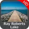 Ray Roberts Lake Texas HD GPS fishing spot & chart