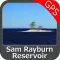 Sam Rayburn Reservoir GPS offline fishing charts