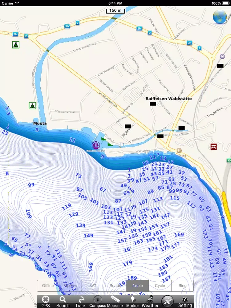 صور Lucerne - Lauerz HD GPS Charts iPad 