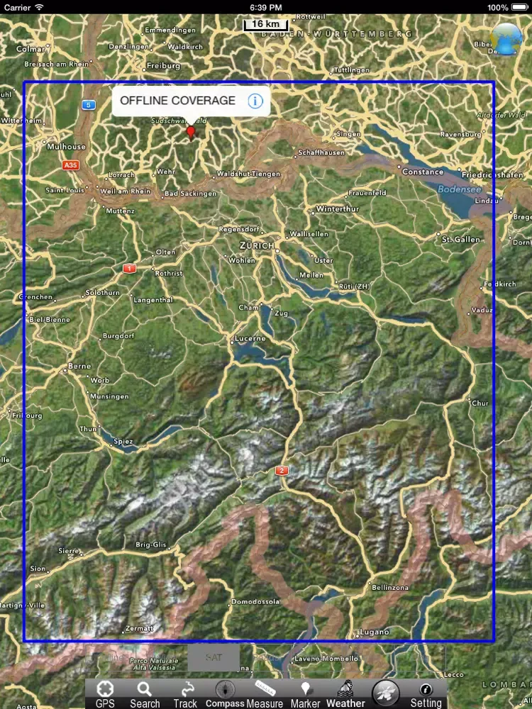 صور Lucerne - Lauerz HD GPS Charts iPad 