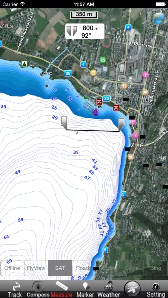 صور Lake : Zug - Aegeri HD - GPS Map Navigator