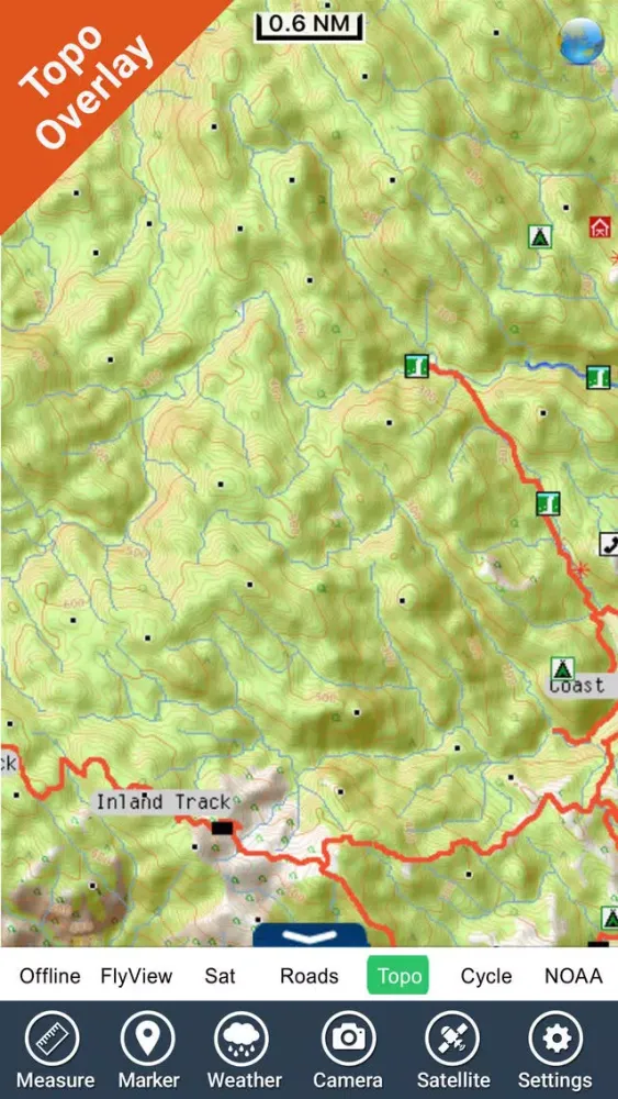 Abel Tasman National Park GPS charts Navigator应用截图