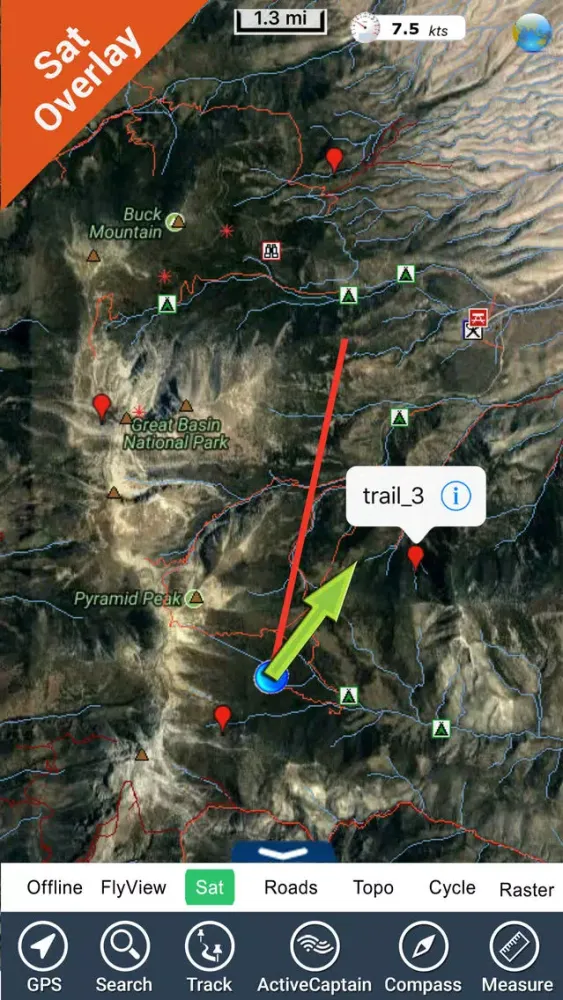 Great Basin National Park - GPS Map Navigator Ekran Görüntüleri