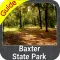 Baxter State Park gps and outdoor map with Guide