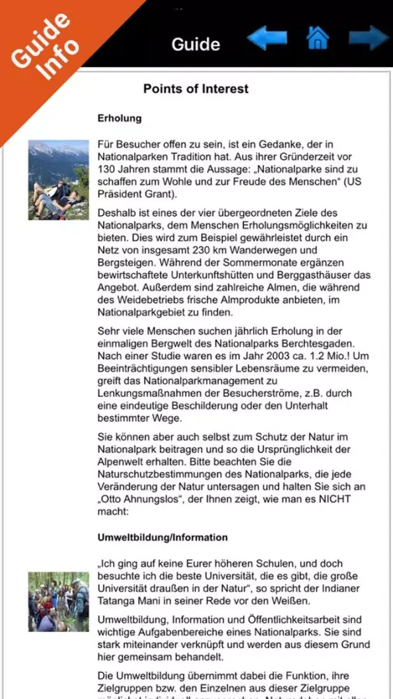 Berchtesgaden National Park - GPS Map Navigator スクリーンショット