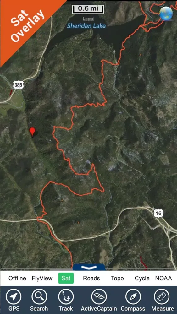 Black Hills NF (SD/WY) - GPS Map Navigator স্ক্রিনশট