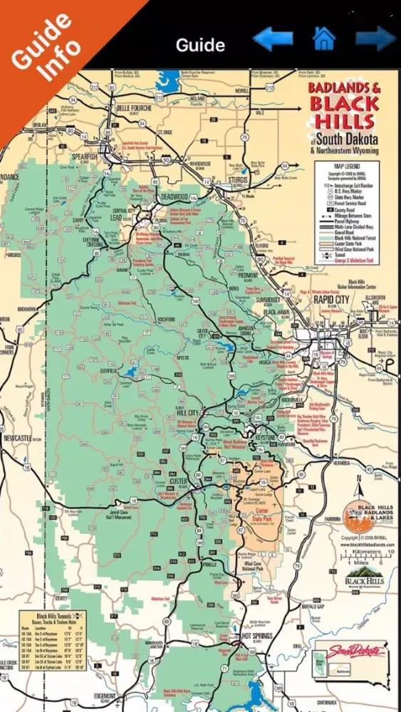 Black Hills NF (SD/WY) - GPS Map Navigator স্ক্রিনশট
