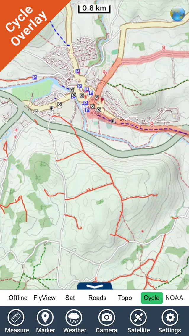 Brecon Beacons National Park - GPS Map Navigator स्क्रीनशॉट