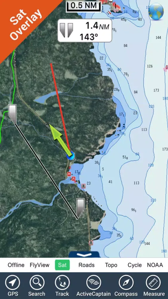 صور Cape Breton Highlands NP HD GPS charts Navigator
