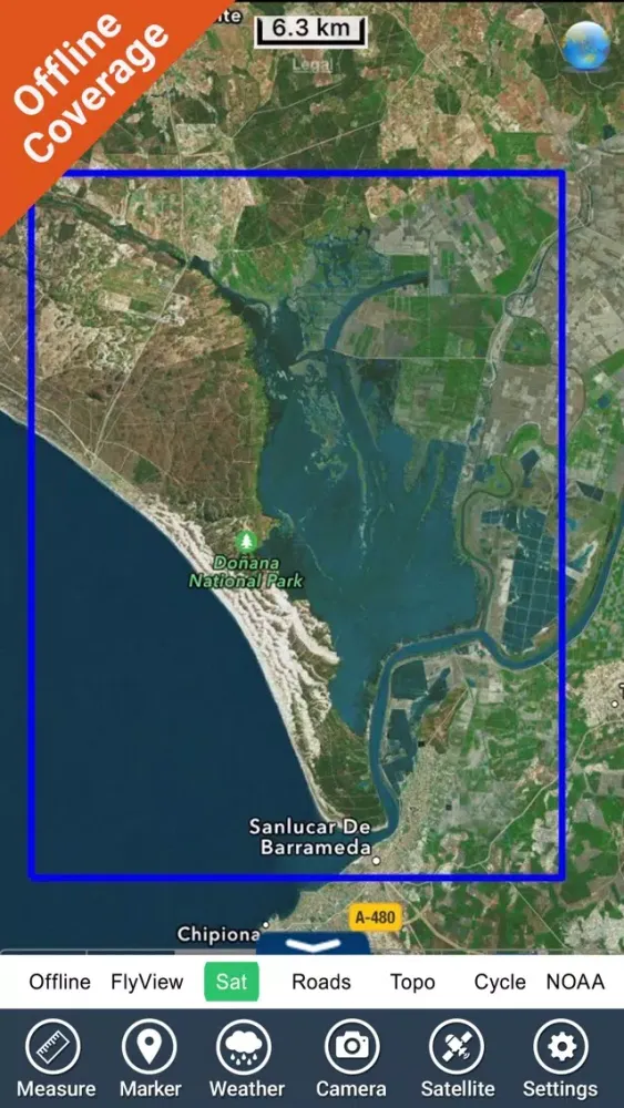 Скриншоты Donana National Park - GPS Map Navigator