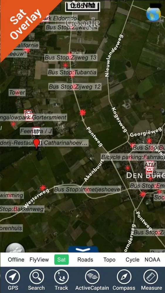صور Dunes of Texel NP GPS and outdoor map with guide