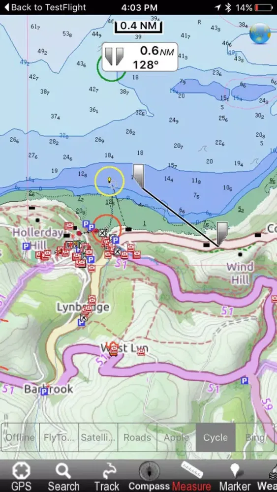 Скриншоты Exmoor National Park - GPS Map Navigator