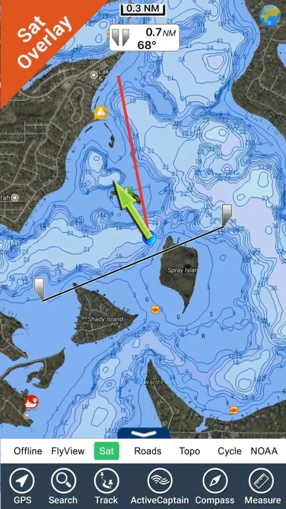 Lake Minnetonka GPS map offline fishing charts স্ক্রিনশট