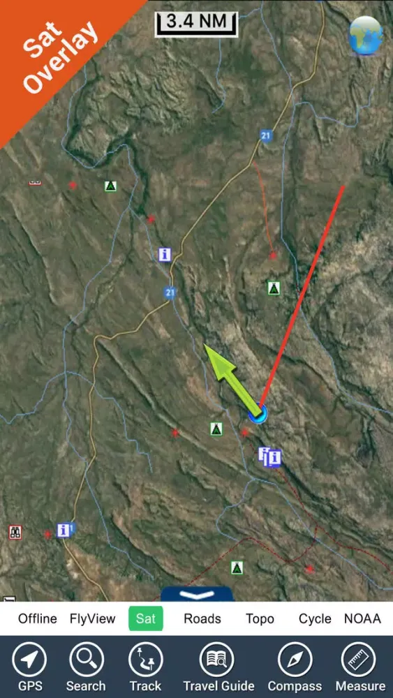 Kakadu National Park HD GPS Charts Navigator スクリーンショット