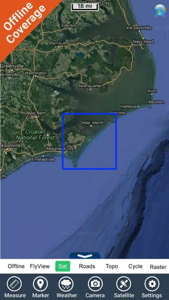 ภาพหน้าจอของ Cape Lookout National Seashore